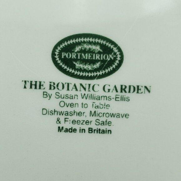 Portmeirion Botanic Garden Bread Dessert Appetizer Plates Daisy Bindweed Plates - Picture 7 of 7